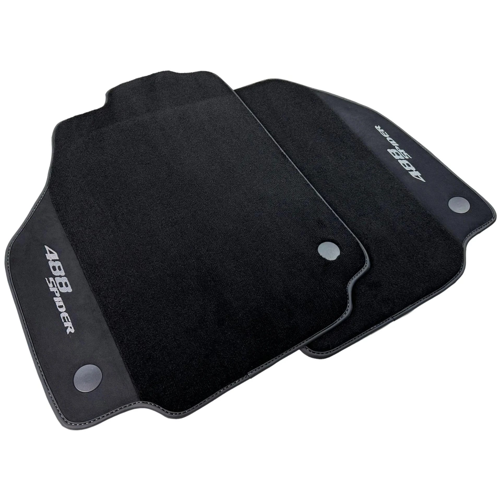 Ferrari 488 custom fit floor mats, premium quality, precise fitment, designed for ultimate protection and style.