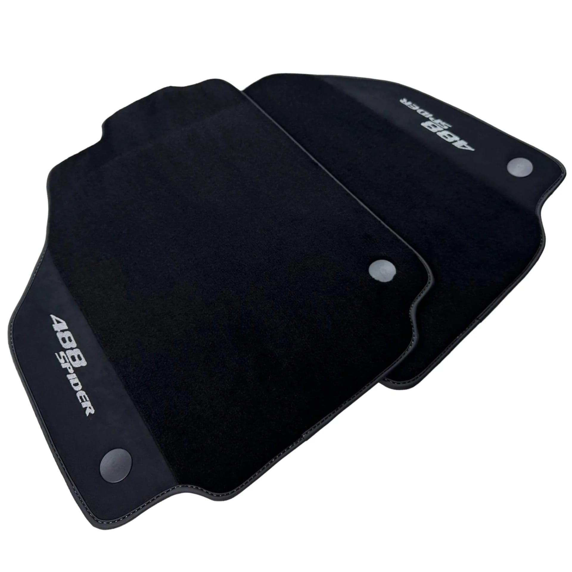 Custom fit Ferrari 488 floor mats, premium quality with precise fitment for enhanced protection and style.