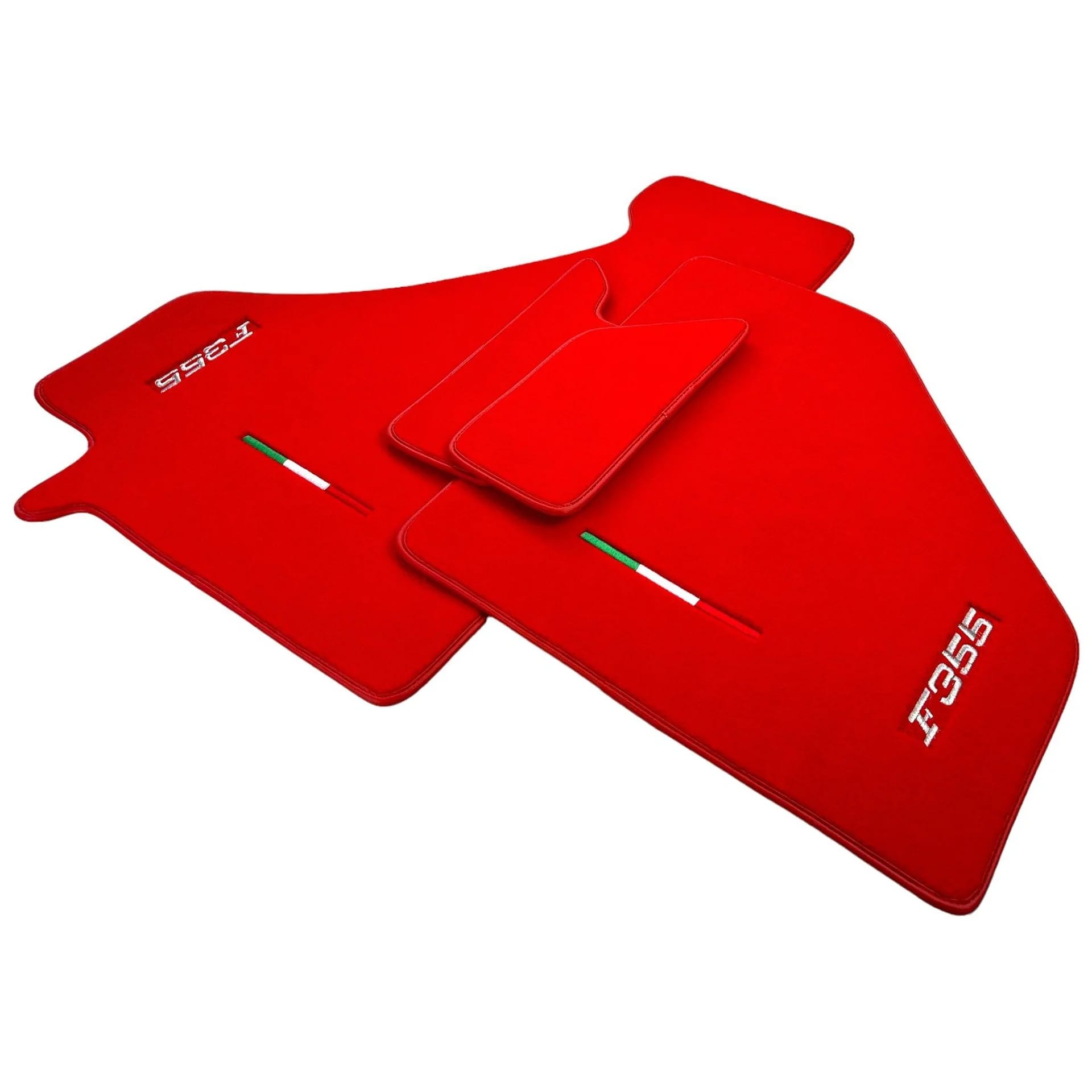Ferrari F355 custom fit floor mats, premium quality material, precise fitment for ultimate protection and style.
