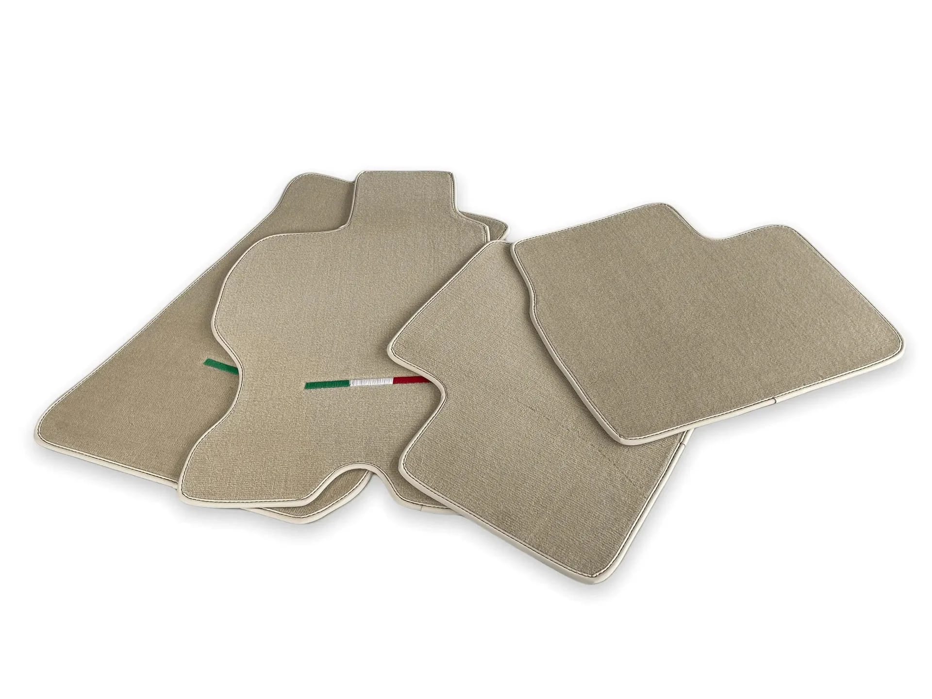Ferrari FF custom fit floor mats, premium quality material, precise fitment for enhanced vehicle aesthetics.