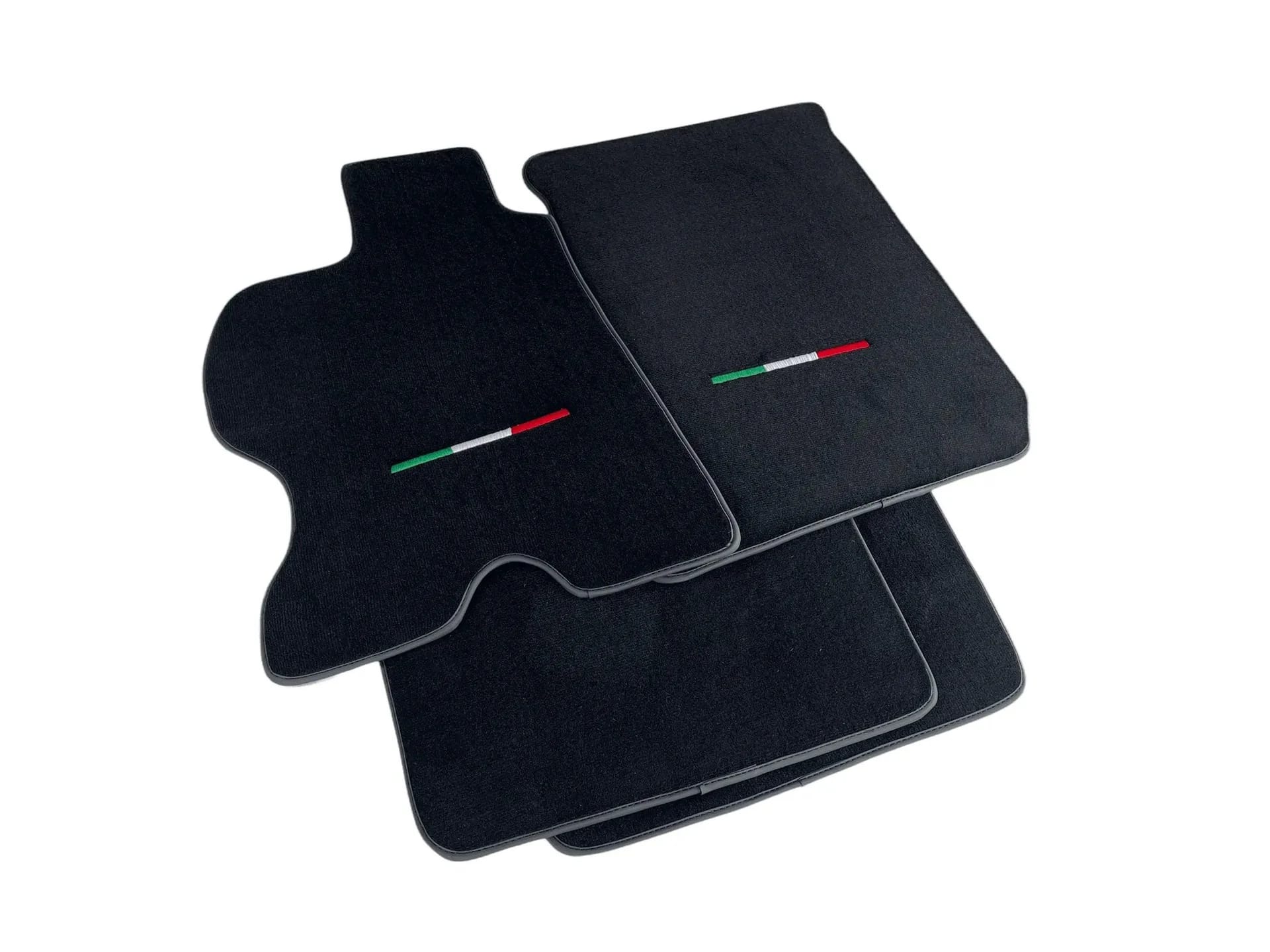 Custom-fit Ferrari FF floor mats made of premium quality material, ensuring precise fitment and enhanced vehicle protection.