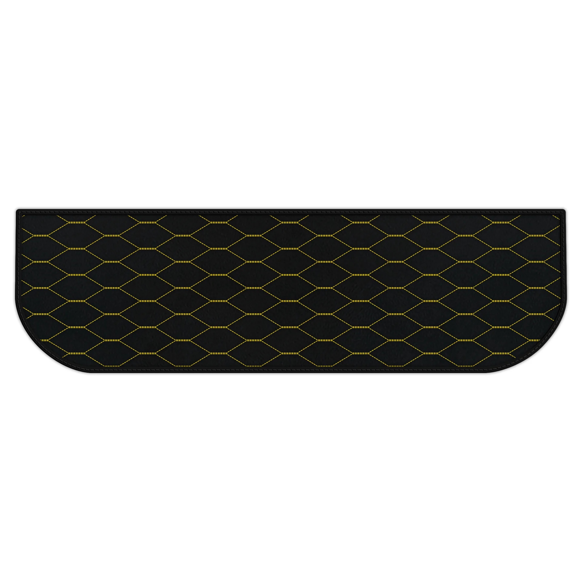 Ferrari 328 custom fit floor mat, premium quality with precise fitment, featuring a stylish hexagonal design.
