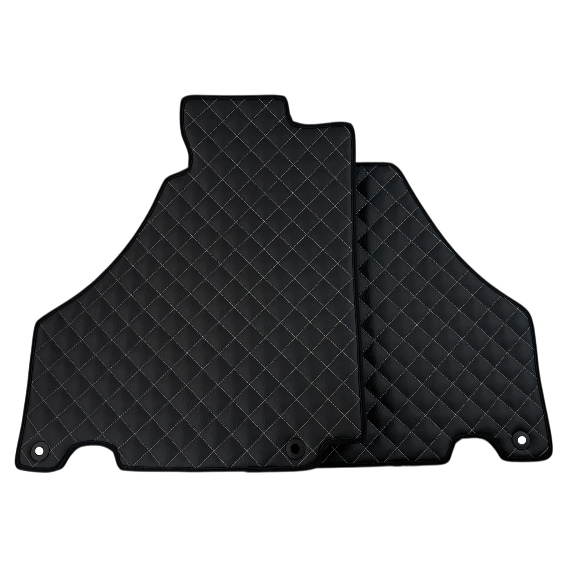 Ferrari 360 custom fit floor mats, premium quality with precise fitment, featuring a stylish diamond pattern design.
