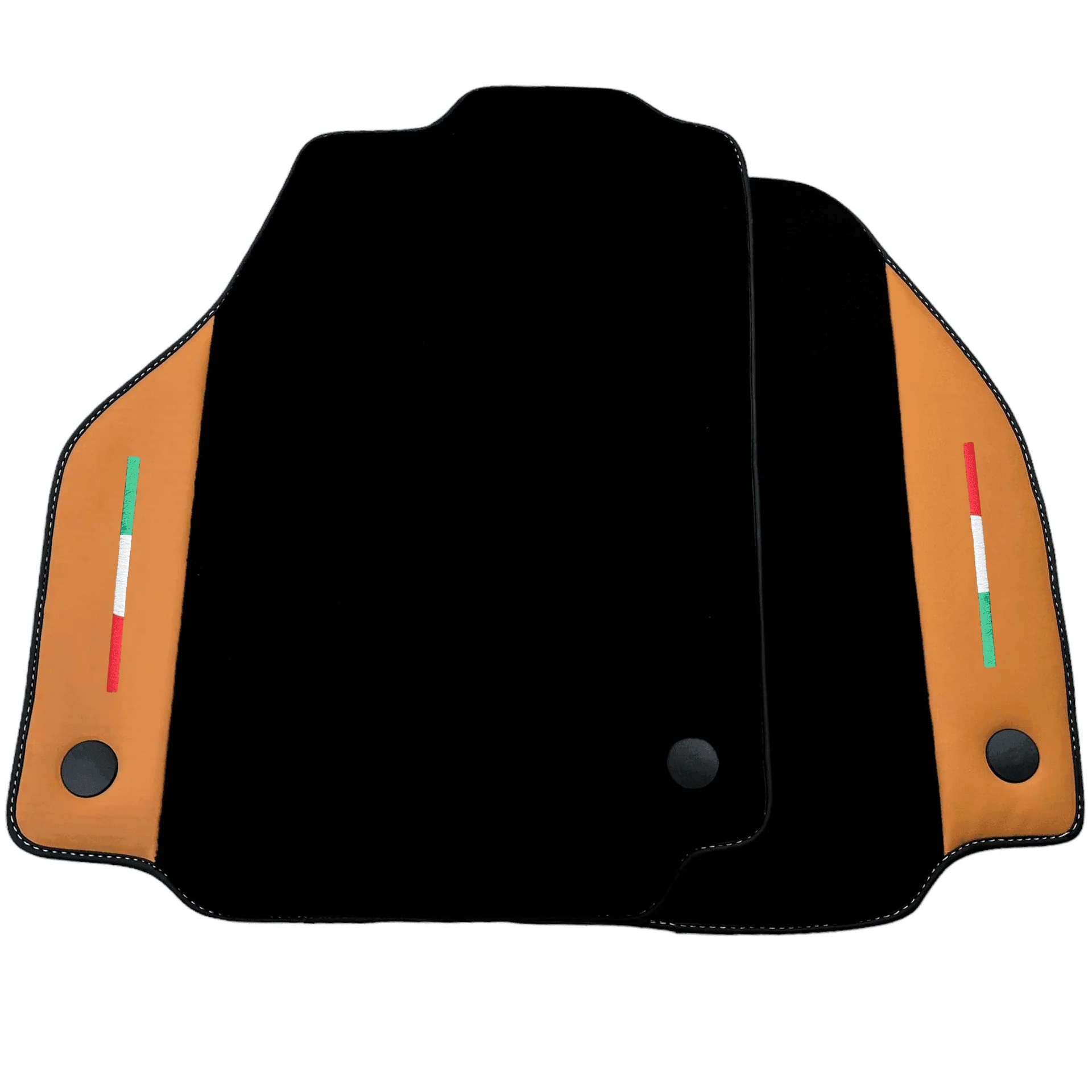 Custom fit Ferrari 488 floor mats in premium quality, featuring precise fitment and stylish accents for luxury interiors.