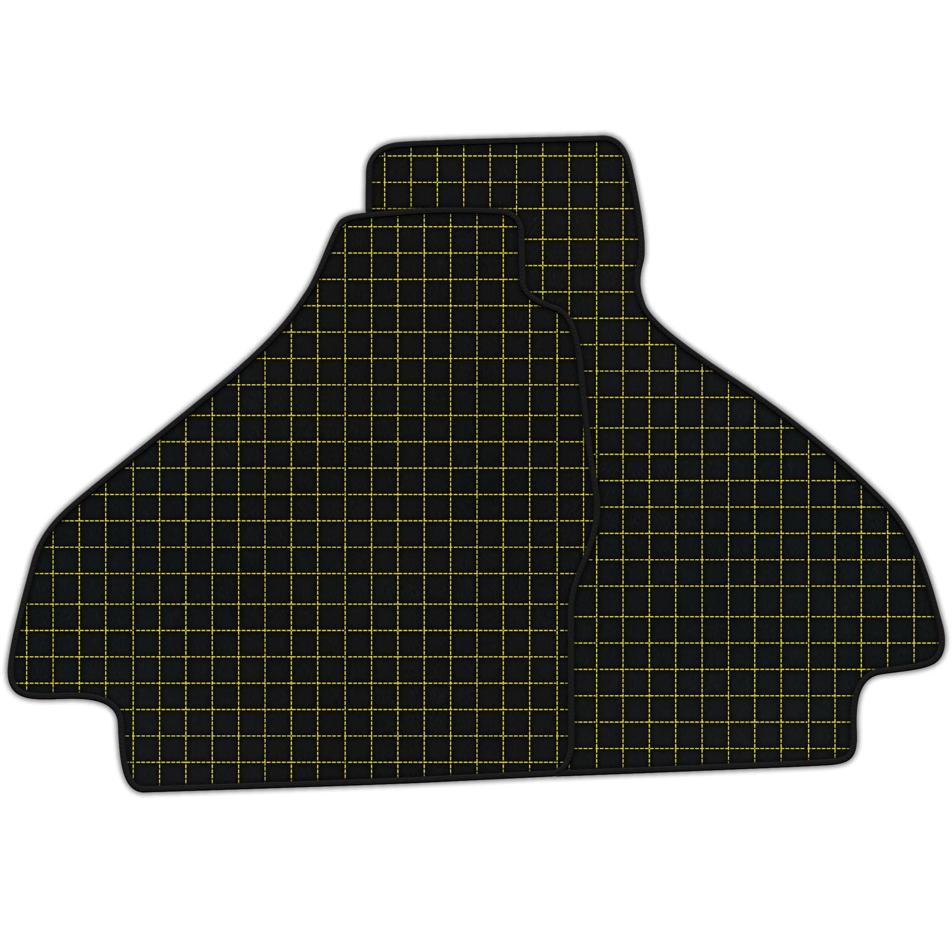 Customizable Square's Pattern Floor Mats for Ferrari 512 TR (1992-1994)