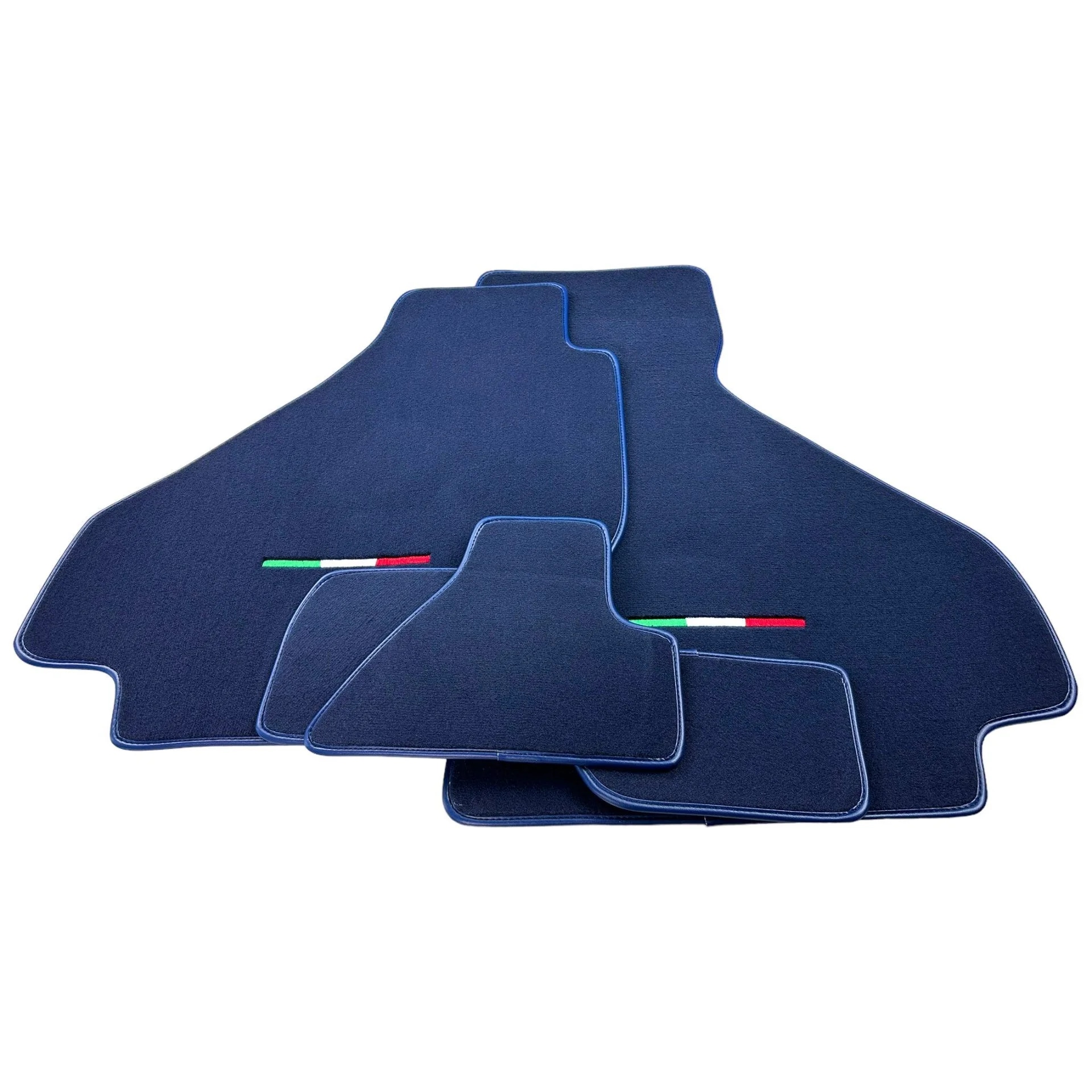 Custom fit Ferrari 512 TR floor mats, premium quality material, designed for precise fitment, ideal for luxury car interiors.