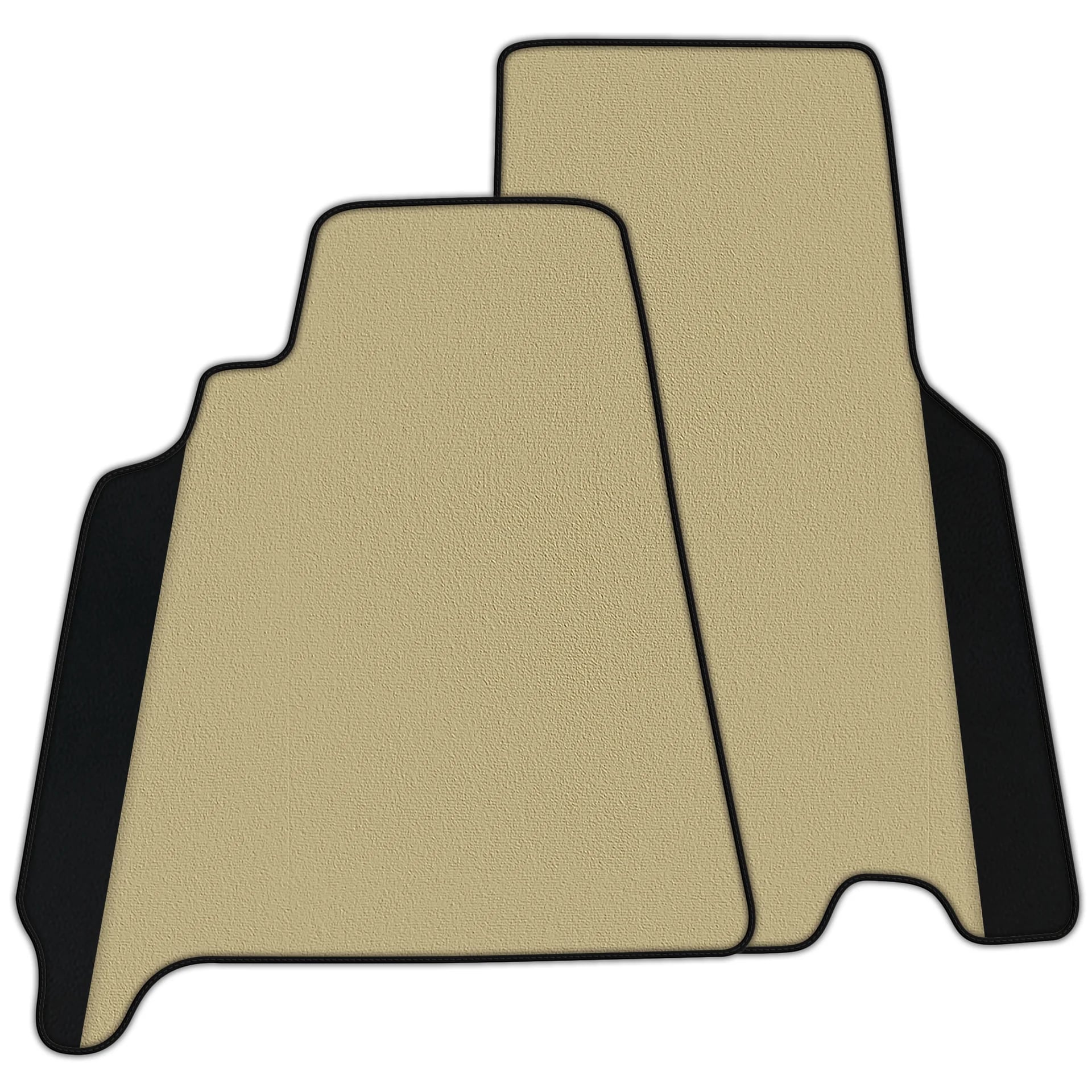 Anpassbare Bodenmatten aus Teppich mit Leder für Ferrari 550 Maranello (1996-2002)