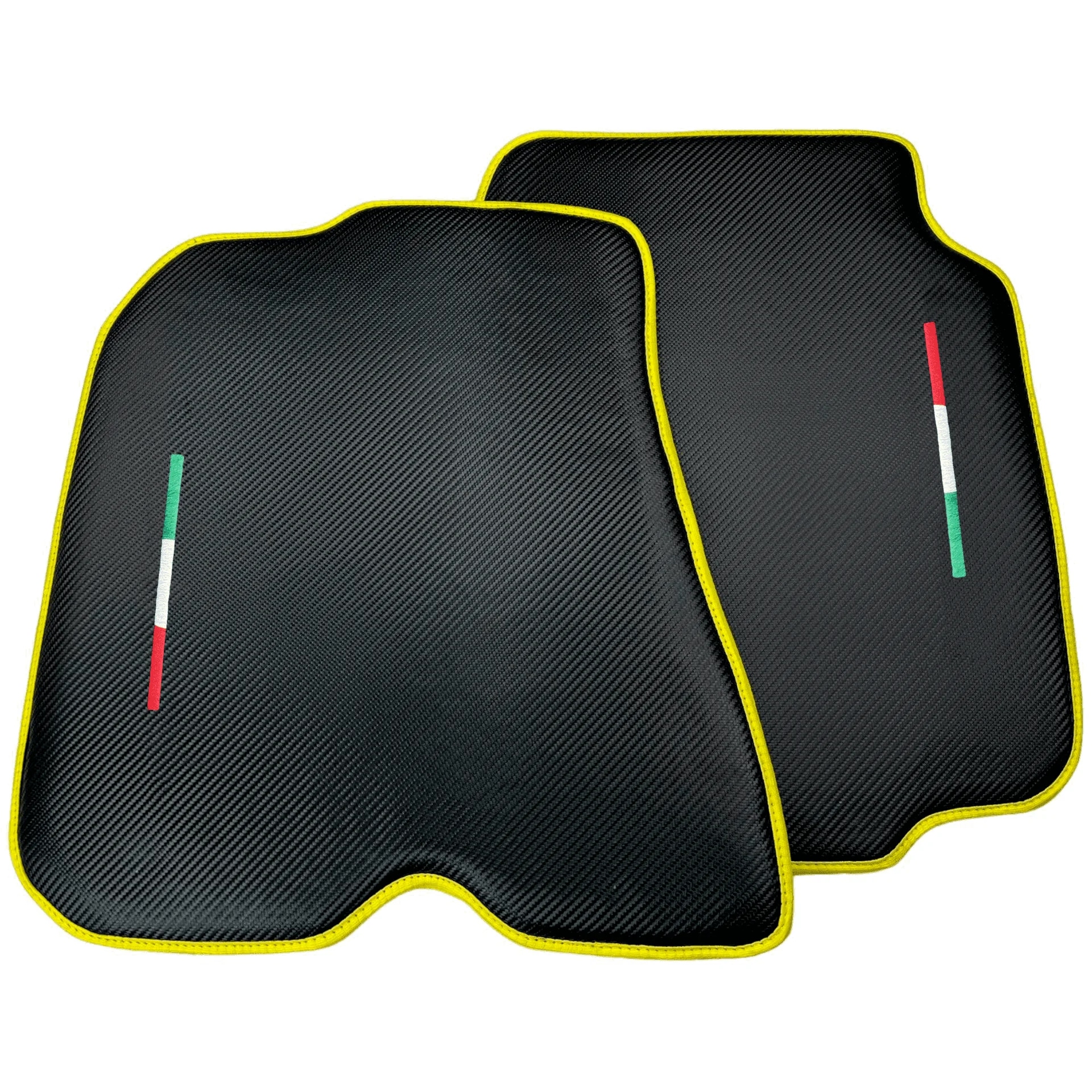Ferrari 812 Superfast floor mats, custom fit, premium quality with precise fitment; featuring stylish carbon fiber design.