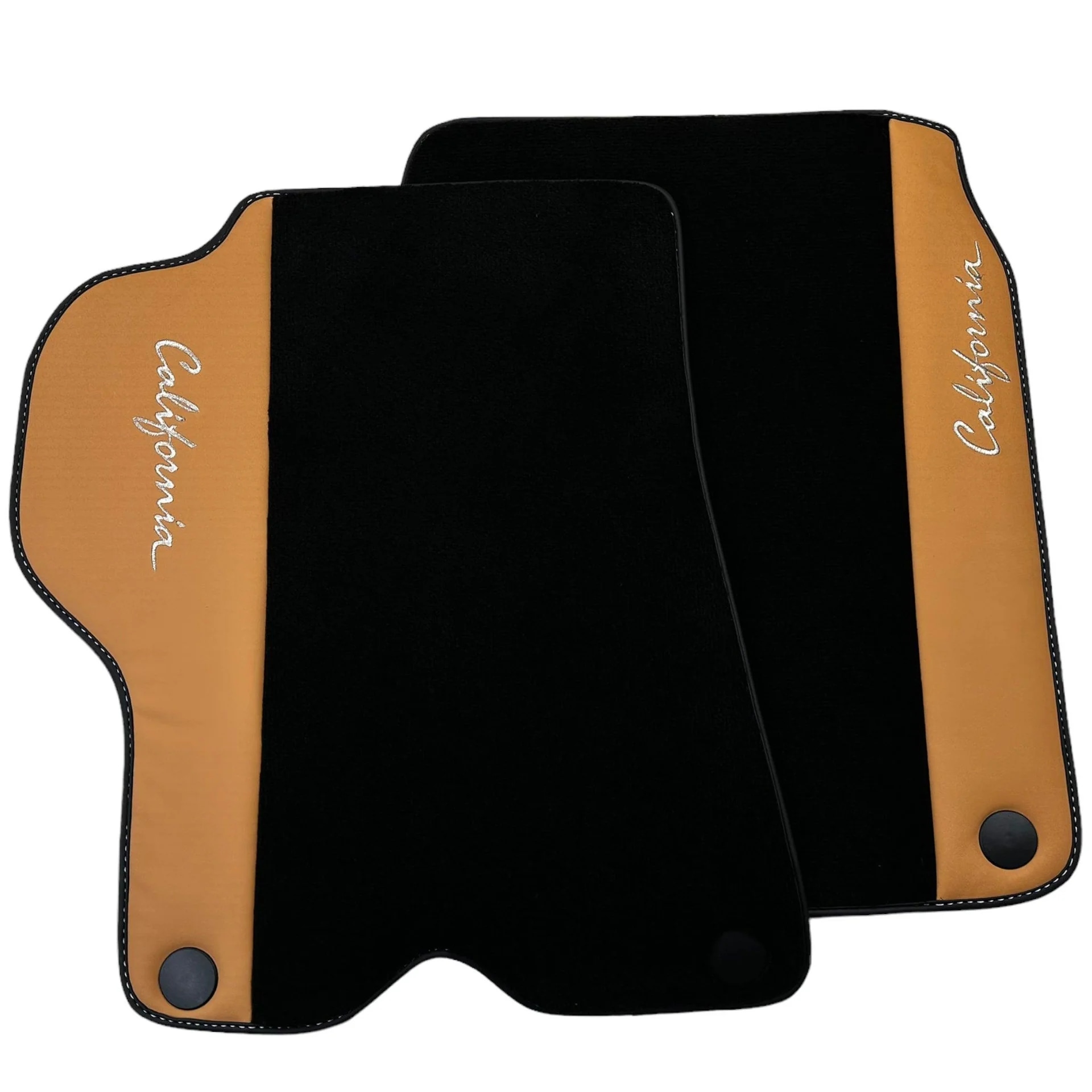 高品質材料製作的定制Ferrari California地墊,完美貼合提升內部風格。