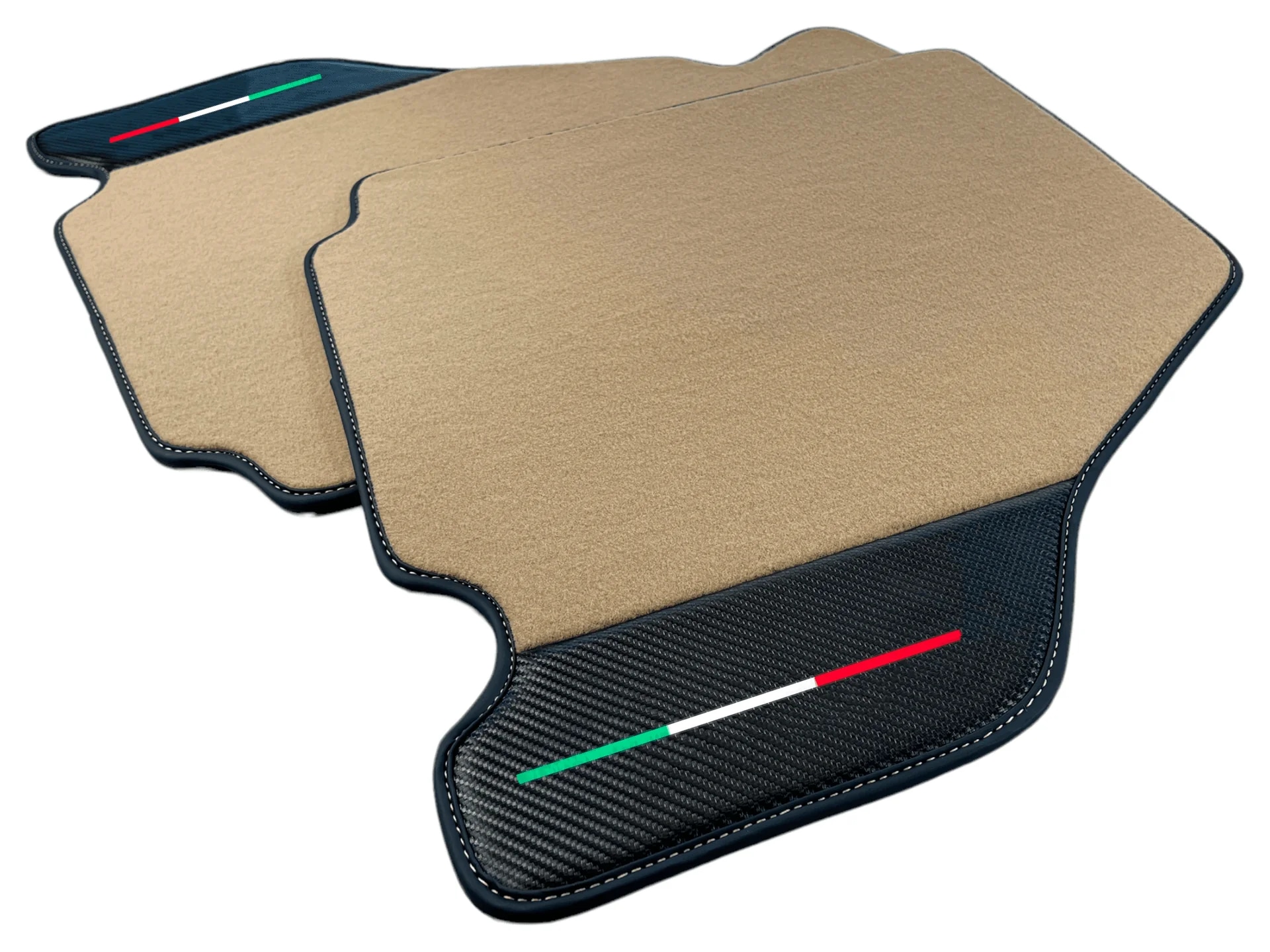 量身訂做的Ferrari F430地墊,優質材料,精確合身,設計時尚且耐用。