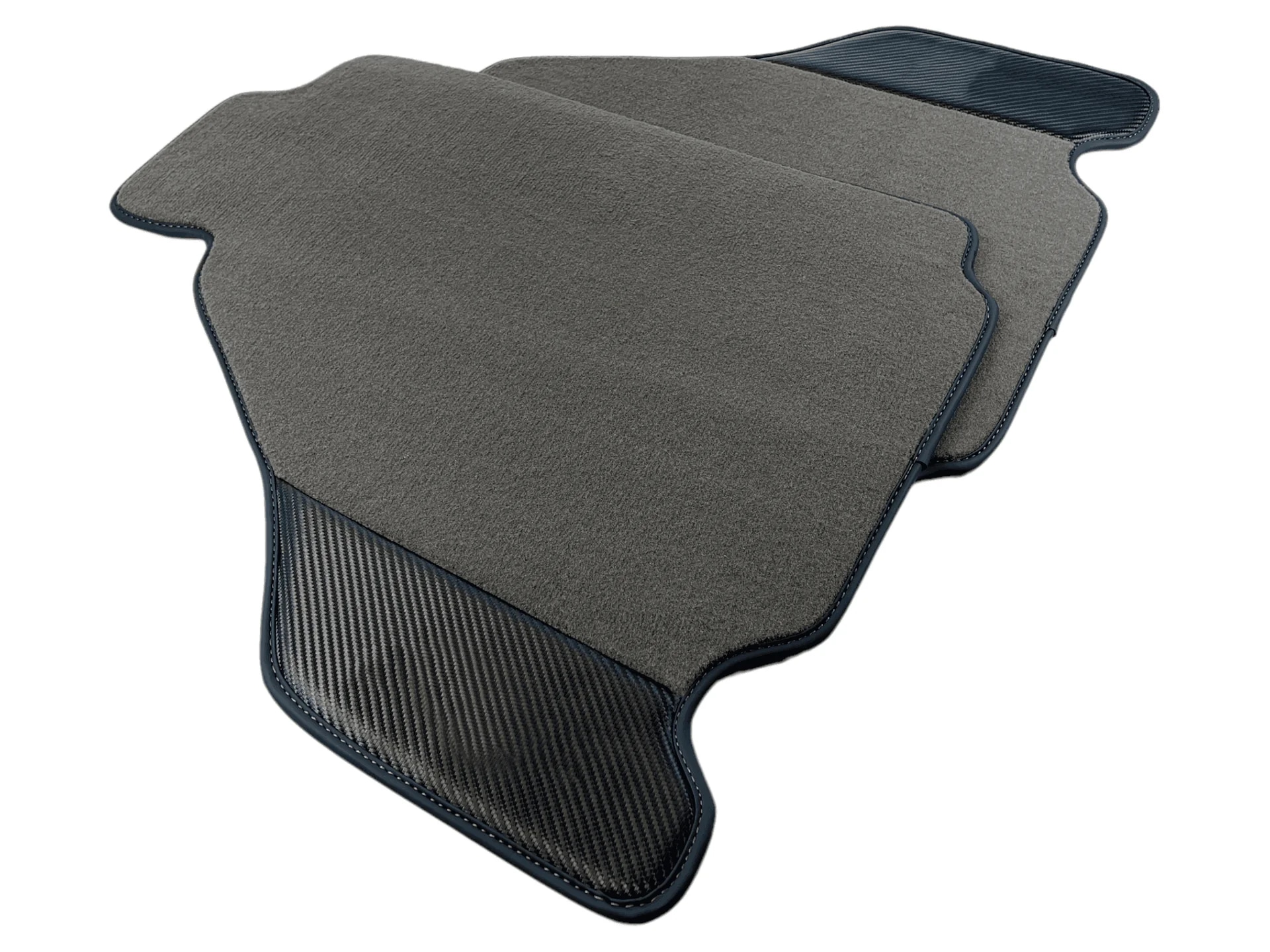 Custom-fit Ferrari F430 floor mats made of premium quality material with precise fitment for optimal vehicle protection.