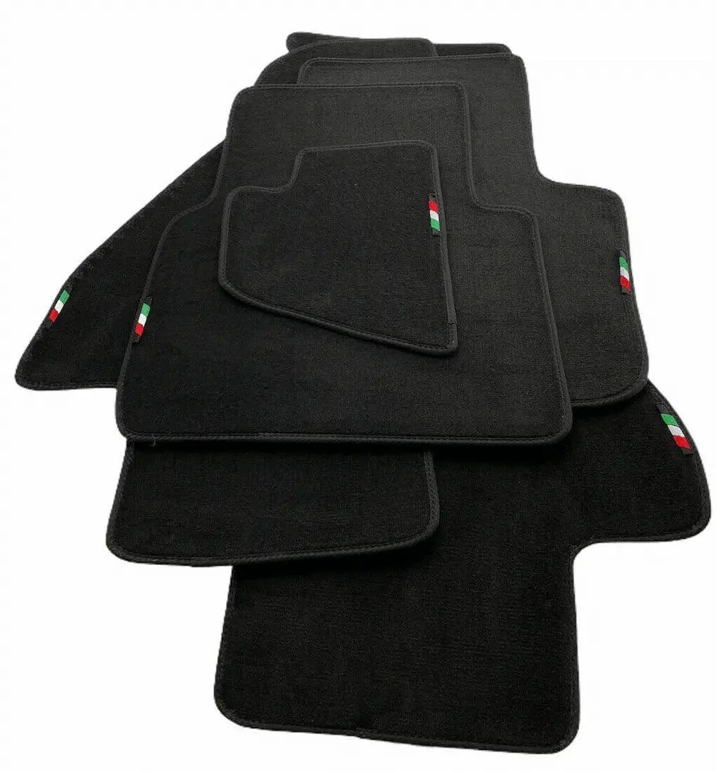 Ferrari Mondial custom fit floor mats, premium quality, precise fitment, black color, designed for optimal protection.
