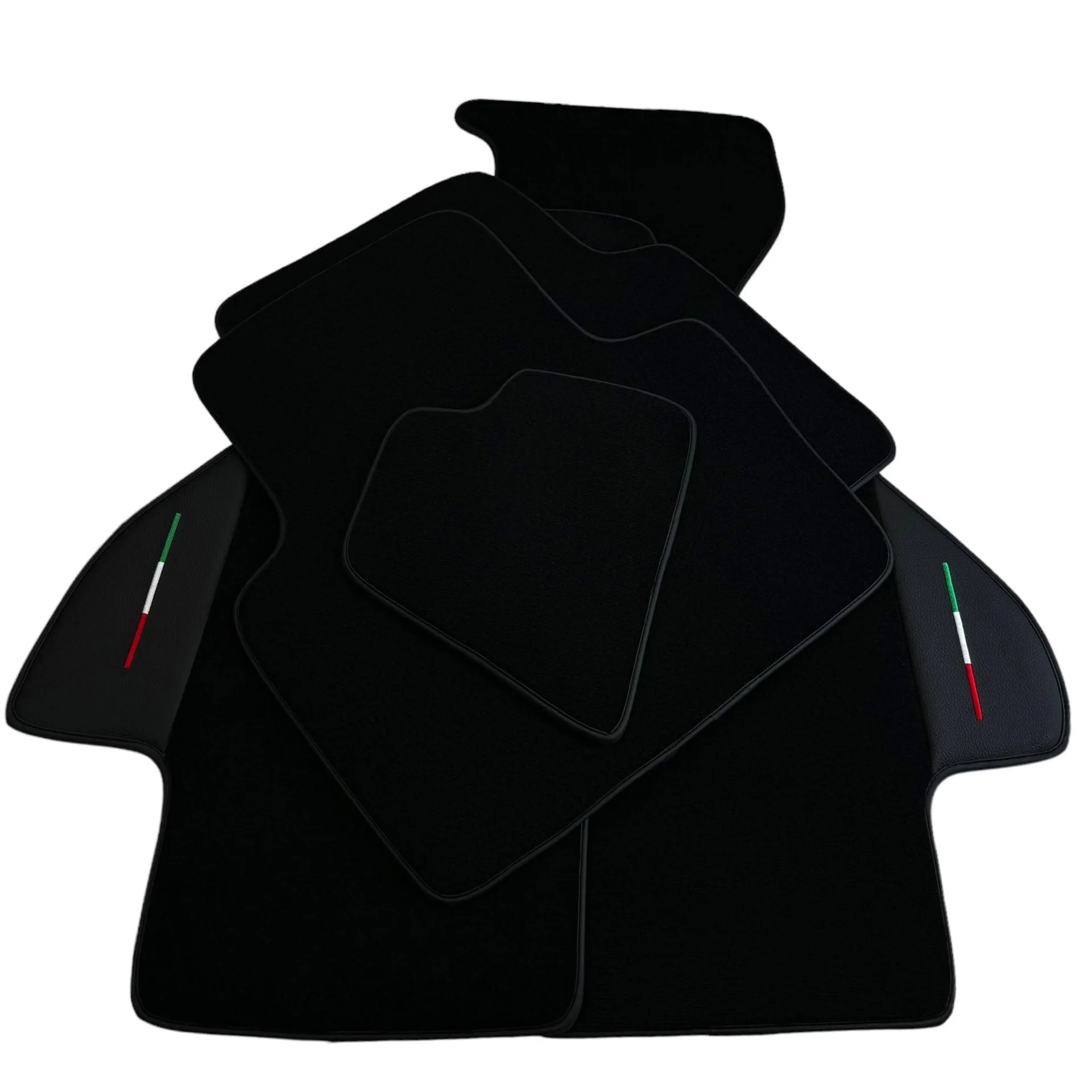 Maßgeschneiderte Ferrari Mondial Fußmatten, hochwertige Verarbeitung für optimalen Schutz und Luxus.